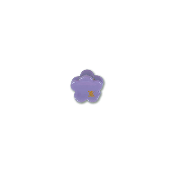 FLOWER HAIR CLAMP SMALL VIOLET