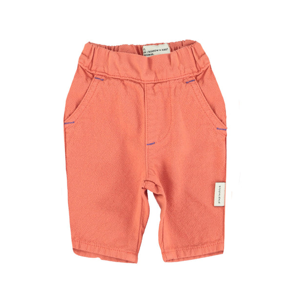 BABY TROUSERS TERRACOTTA