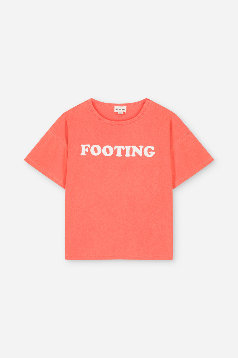 TEE DYLAN JERSEY JUST RED FOOTING