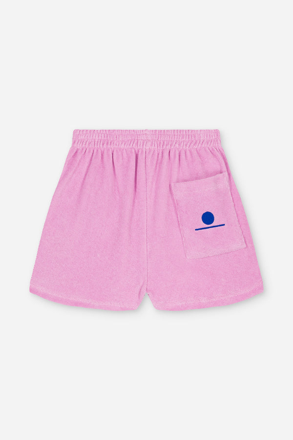 SHORT LIAM TERRY BABY PINK