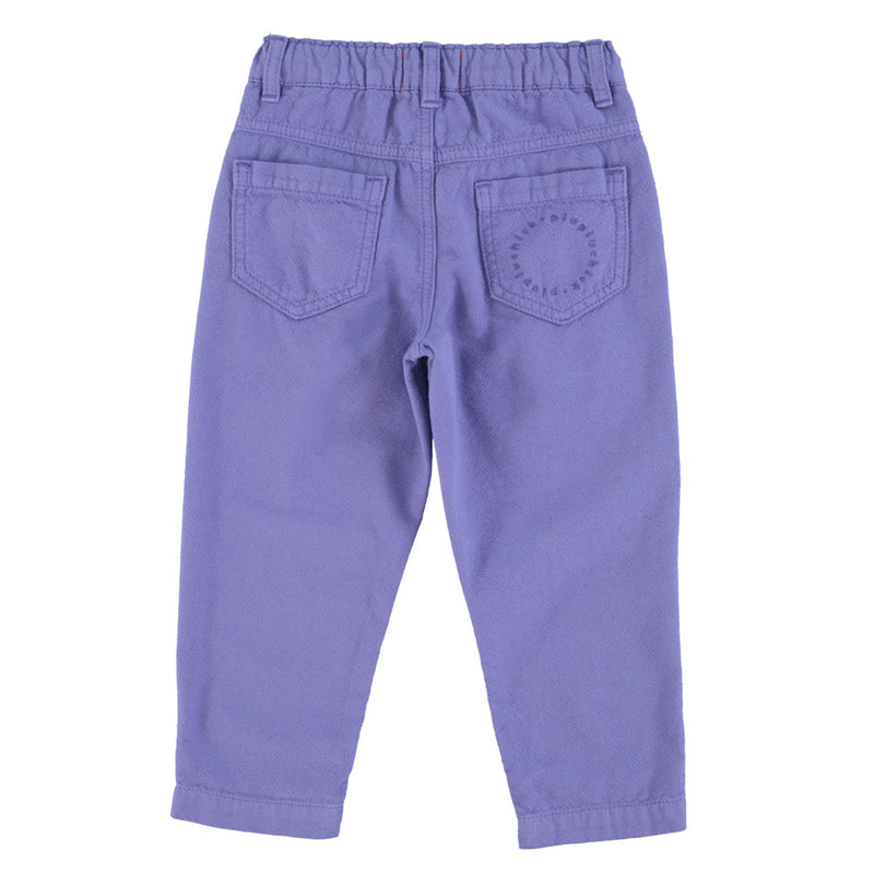 MOM FIT TROUSERS PURPLE
