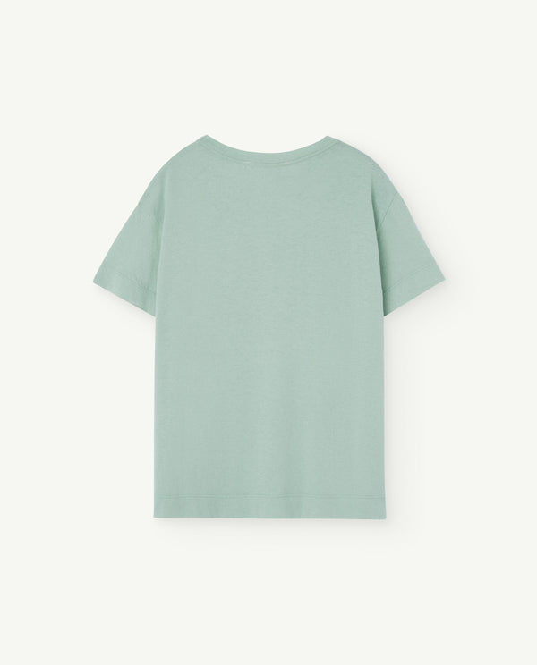 ROOSTER KIDS T-SHIRT TURQUOISE
