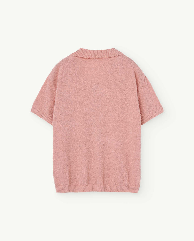 WHALE KIDS SWEATER SOFT PINK