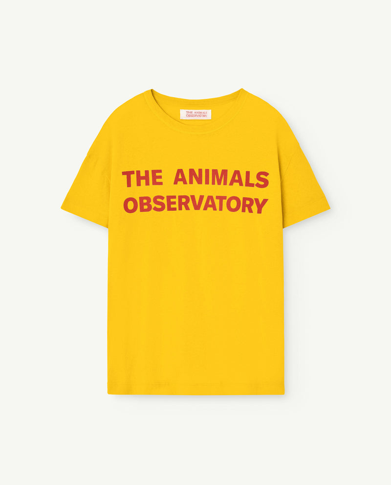 ORION ADULT T-SHIRT YELLOW