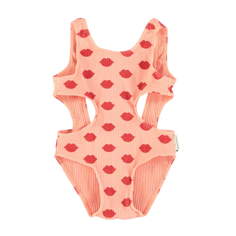 TRIKINI CORAL WITH RED LIPS