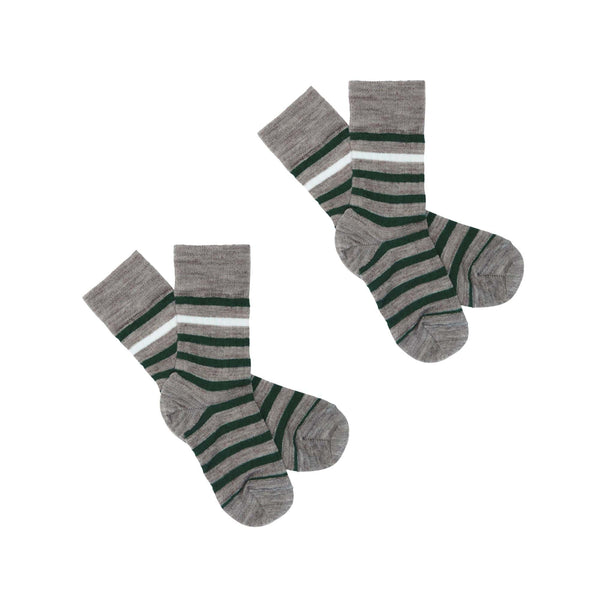 striped socks teal